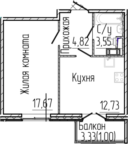 Купить однокомнатную квартиру на вторичке на улице Верная в Сертолове. Вариант № 6056928, 0, площадь -  квм, цена 6872296 рублей