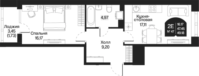 Купить квартиру в ЖК Охтинские высоты в Ленинградской области. Вариант № 7261114, 0, площадь -  квм, цена 11066306 рублей