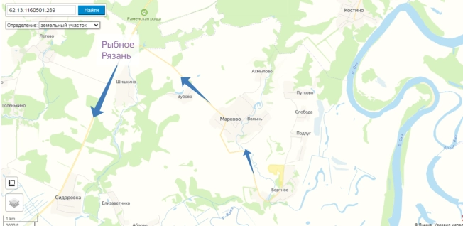 Купить земельный участок в Рязани. Вариант № 22735, 7, площадь -  квм, цена 2100000 рублей