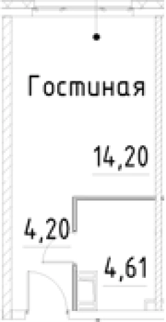 Купить Студию на улице проспект Большевиков в Санкт-Петербурге. Вариант № 7596736, 0, площадь -  квм, цена 4975271 рублей
