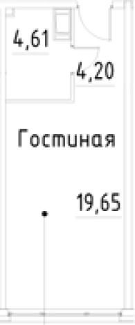 Купить Студию в новостройках на улице проспект Большевиков в Санкт-Петербурге. Вариант № 9327737, 0, площадь -  квм, цена 5844860 рублей