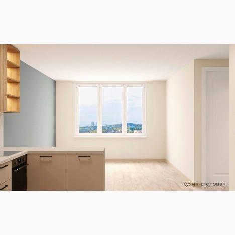 Купить трехкомнатную квартиру в ЖК "7Я" в Владивостоке. Вариант № 9769204, 5, площадь -  квм, цена 18748000 рублей