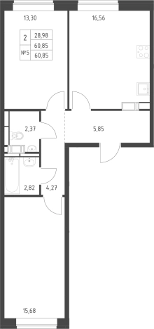 Купить трехкомнатную квартиру в ЖК Живи! В Рыбацком в Санкт-Петербурге. Вариант № 6628995, 0, площадь -  квм, цена 15252485 рублей