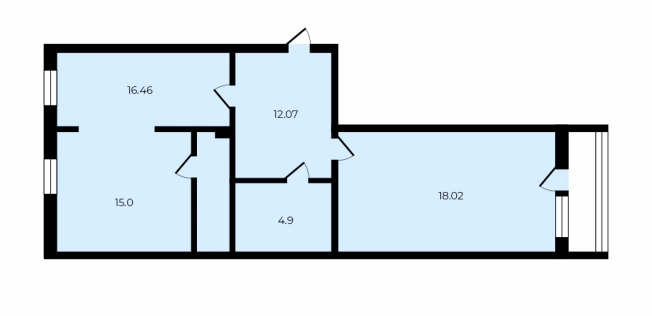 Купить двухкомнатную квартиру в Владимире. Вариант № 10540575, 31, площадь -  квм, цена 14500000 рублей