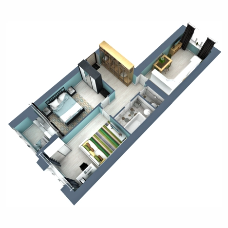 Купить квартиру в новостройках в ЖК "Свобода" в микрорайоне Славный в Коврове. Вариант № 146231, 6, площадь -  квм, цена 5890500 рублей