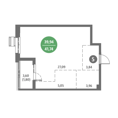 Купить однокомнатную квартиру в ЖК Стрижи в Приморском крае. Вариант № 10286781, 0, площадь -  квм, цена 7650000 рублей