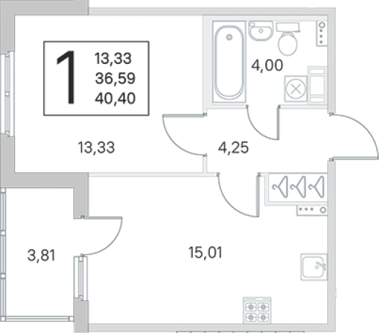 Купить двухкомнатную квартиру в новостройках у метро Проспект Ветеранов в Санкт-Петербурге. Вариант № 6866356, 0, площадь -  квм, цена 8748669 рублей
