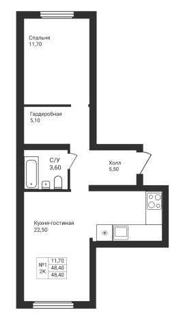 Купить квартиру у метро Парнас в Ленинградской области. Вариант № 9088706, 0, площадь -  квм, цена 5372400 рублей