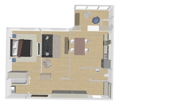 Купить двухкомнатную квартиру в Рязанской области. Вариант № 48923, 19, площадь -  квм, цена 7000000 рублей