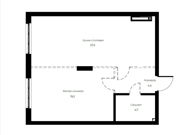 Купить однокомнатную квартиру на улице Богданова в Пензе. Вариант № 1302191, 0, площадь - квм, цена 7869020 рублей