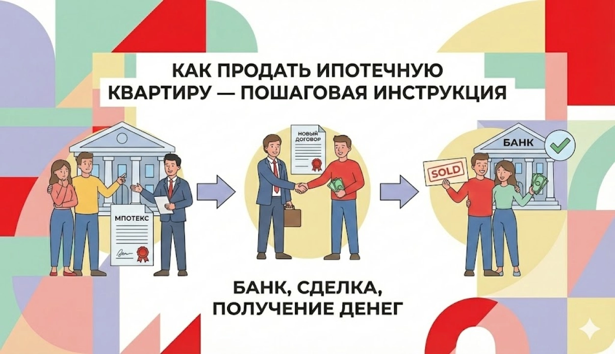 Как продать ипотечную квартиру