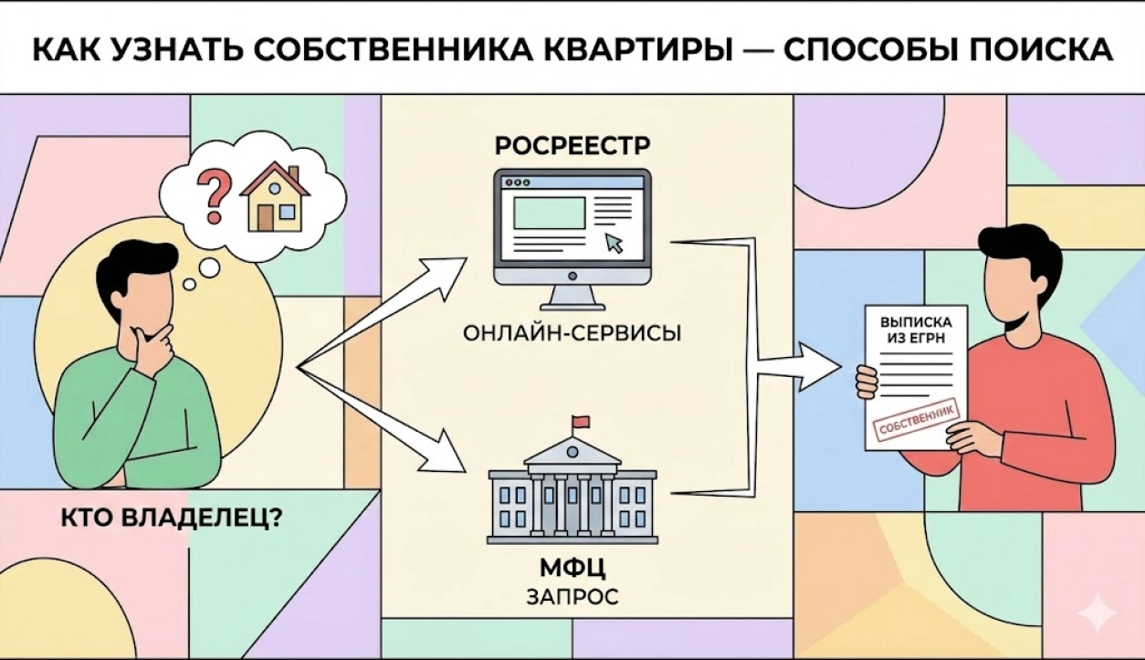 Как узнать собственника квартиры