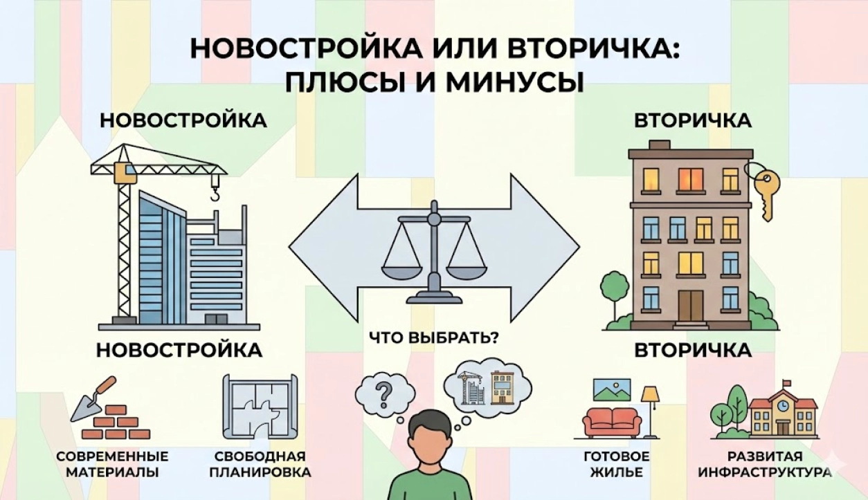 Что выгоднее купить: новостройку или вторичное жилье