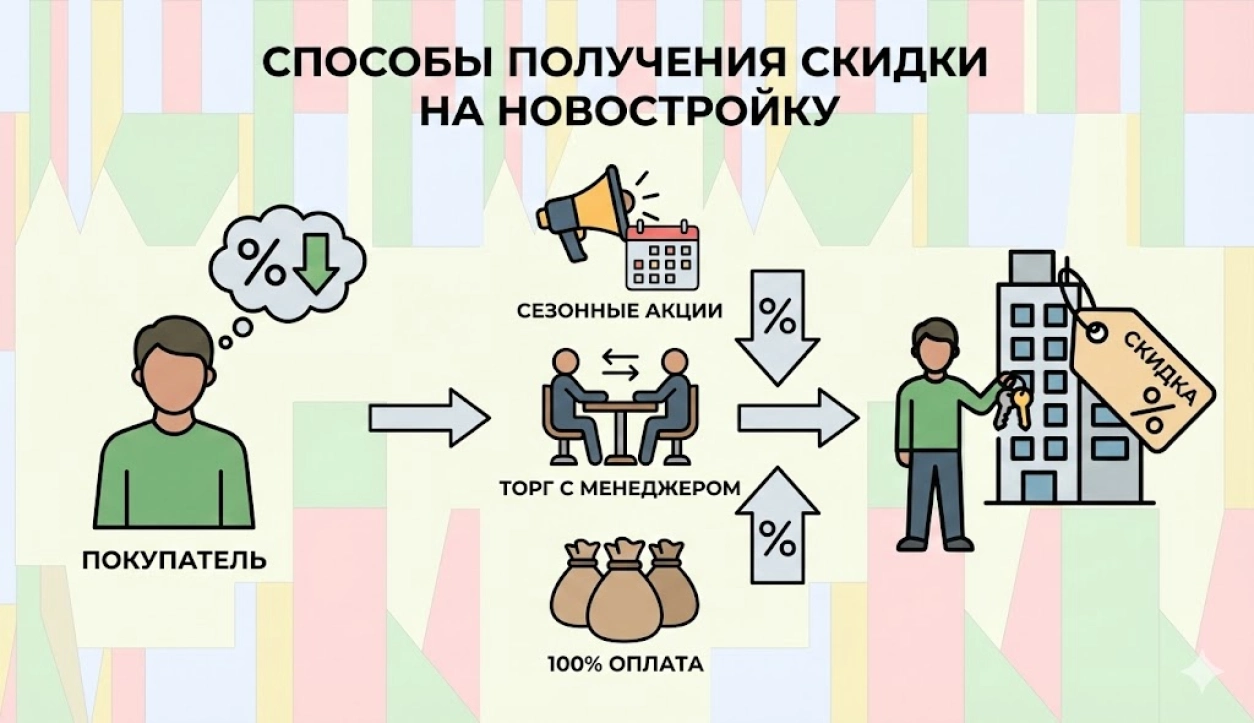 Как получить скидку на квартиру от застройщика