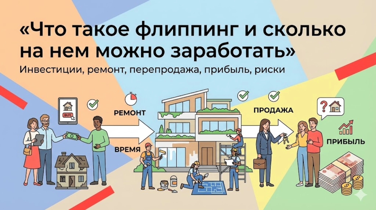 как зарабатывать на флиппинге квартир