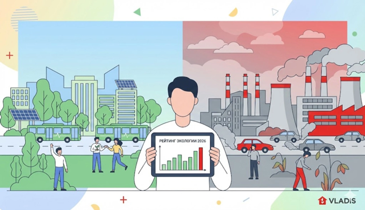 Экологическая карта Москвы 2026 года.