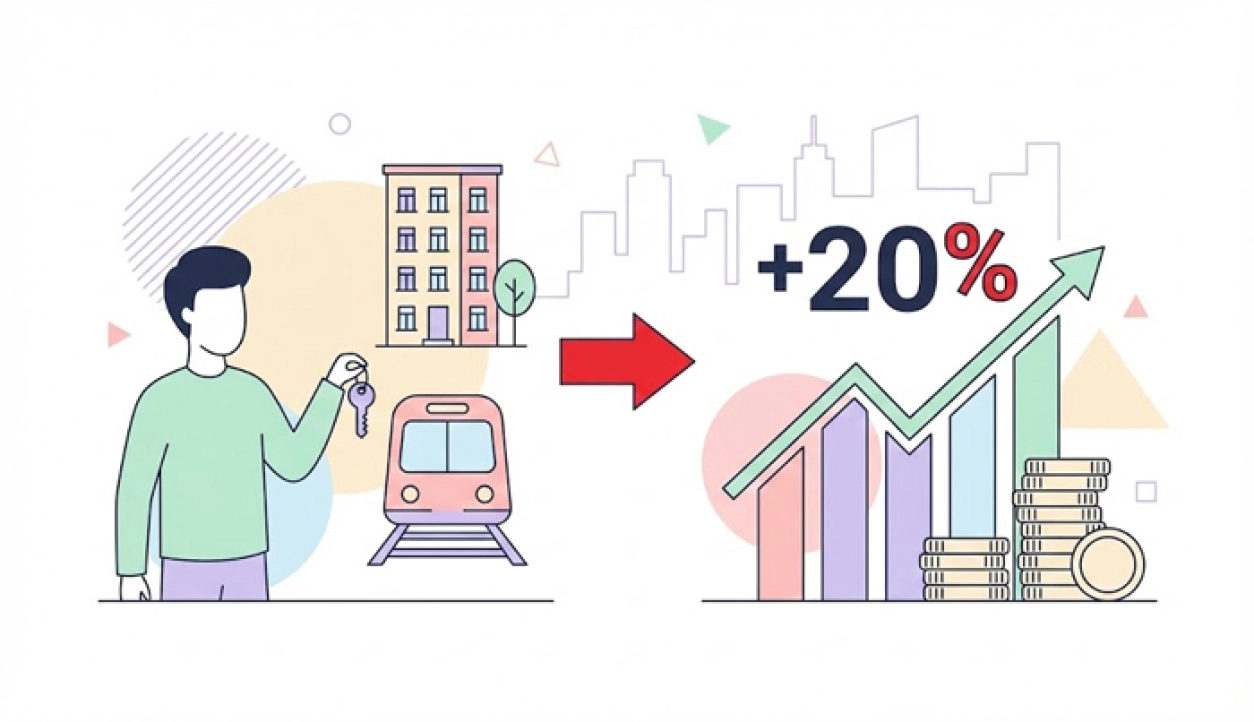 Где купить квартиру до открытия метро и заработать