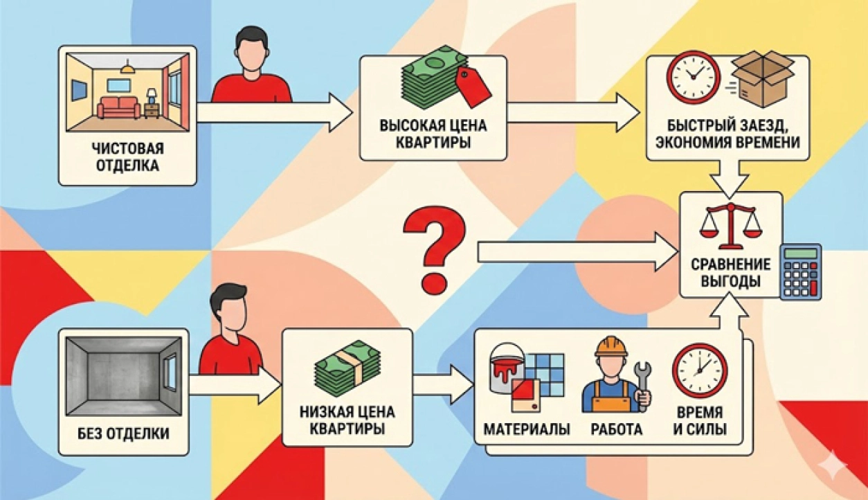 Чистовая отделка: Выгодно ли брать ремонт от застройщика
