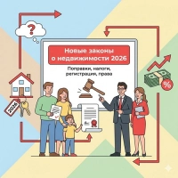 Новые законы о недвижимости 2026: Что изменилось для покупателей и продавцов