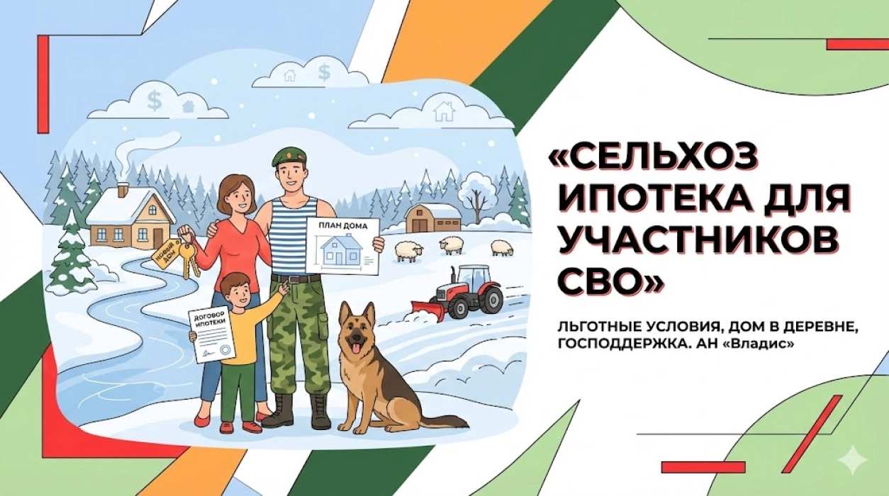 Сельхоз ипотека для участников СВО 