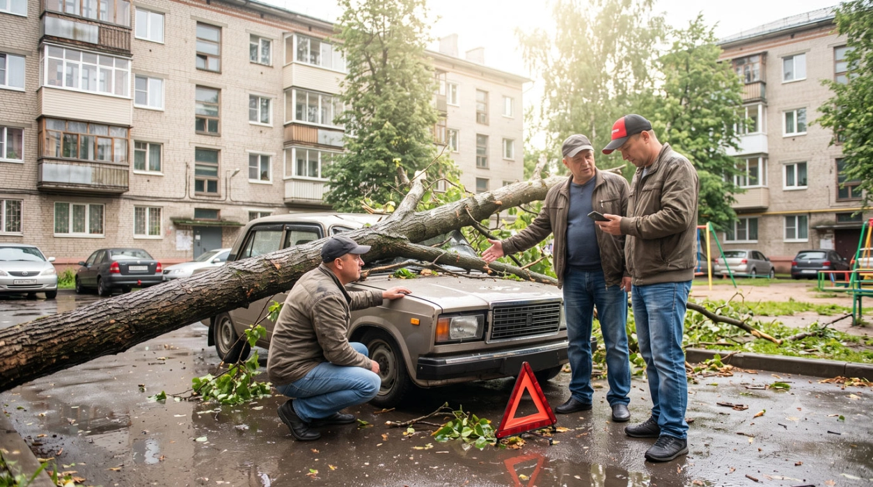 Как возместить ущерб от непогоды