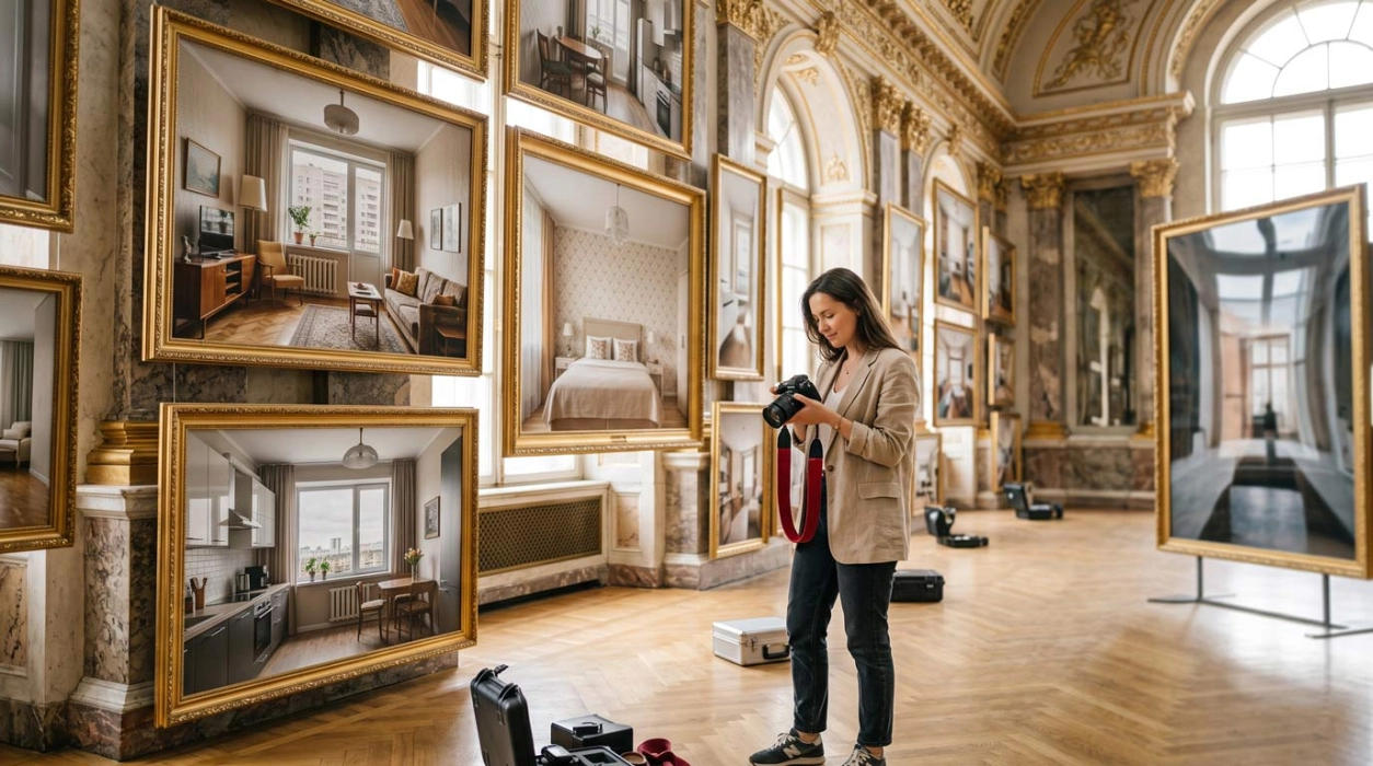 Как фотографировать недвижимость