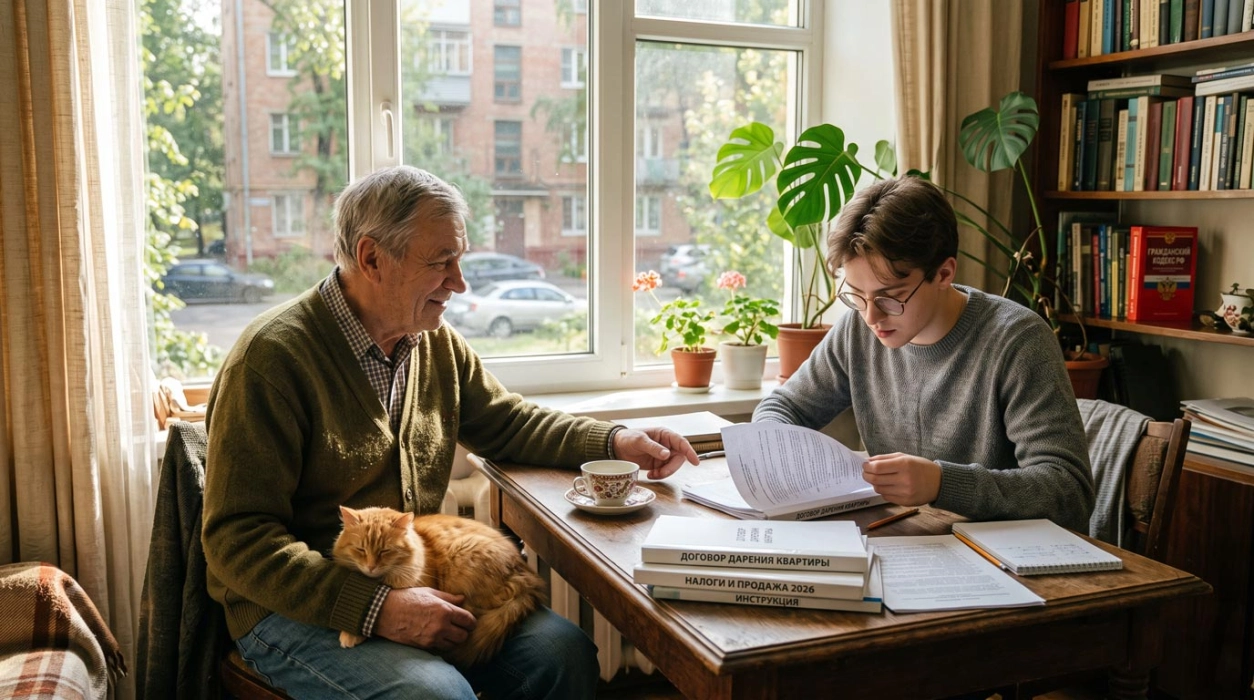 Как продать подаренную квартиру
